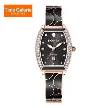 Bonia Elegance BNB10861-2537S Black Dial Color Women Watch Bonia Elegance BNB10861-2537S Black Dial Color Women Watch