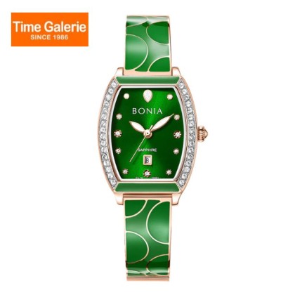 Bonia Elegance BNB10861-2597S Green Dial Color Women Watch Bonia Elegance BNB10861-2597S Green Dial Color Women Watch