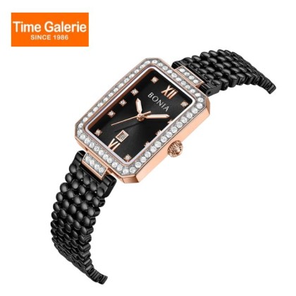 Bonia Elegance BNB10862-2037S Black Dial Color Women Watch Bonia Elegance BNB10862-2037S Black Dial Color Women Watch