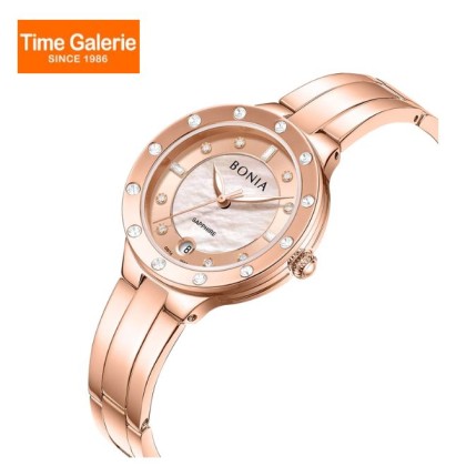 Bonia Stelle Elegance BNB10870-2567S Pink Dial Color Women Watch