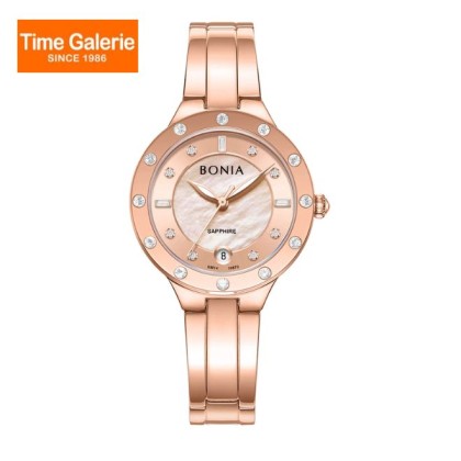 Bonia Stelle Elegance BNB10870-2567S Pink Dial Color Women Watch