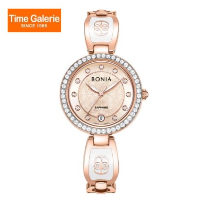 Bonia Elegance 3 Top Rings Set BNB10865-2577S Rose Gold Dial Color Women Watch Bonia Elegance 3 Top Rings Set BNB10865-2577S Rose Gold Dial Color Women Watch