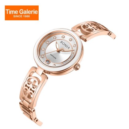 Bonia Elegance 3 Top Rings Set BNB10866-2517S Silver Dial Color Women Watch Bonia Elegance 3 Top Rings Set BNB10866-2517S Silver Dial Color Women Watch