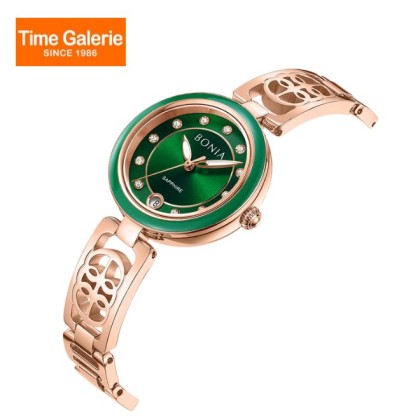 Bonia Elegance 3 Top Rings Set BNB10866-2597S Green Dial Color Women Watch Bonia Elegance 3 Top Rings Set BNB10866-2597S Green Dial Color Women Watch