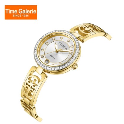 Bonia Elegance 3 Top Rings Set BNB10866-2217S Silver Dial Color Women Watch Bonia Elegance 3 Top Rings Set BNB10866-2217S Silver Dial Color Women Watch