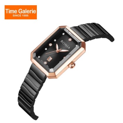 Bonia Elegance BNB10871-2037 Black Dial Color Women Watch Bonia Elegance BNB10871-2037 Black Dial Color Women Watch