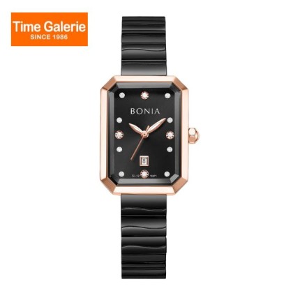 Bonia Elegance BNB10871-2037 Black Dial Color Women Watch Bonia Elegance BNB10871-2037 Black Dial Color Women Watch