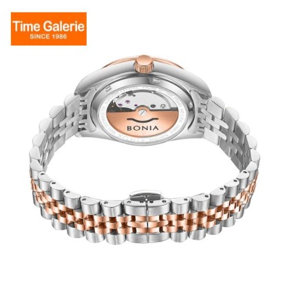Bonia Elegance Automatic BNB10876-2657S White Mother Of Pearl Dial Color Women Watch Bonia Elegance Automatic BNB10876-2657S White Mother Of Pearl Dial Color Women Watch