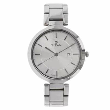 Titan NR2480SM07 Analog Stainless Steel Strap Women Watch Titan NR2480SM07 Analog Stainless Steel Strap Women Watch
