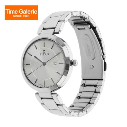 Titan NR2480SM07 Analog Stainless Steel Strap Women Watch Titan NR2480SM07 Analog Stainless Steel Strap Women Watch