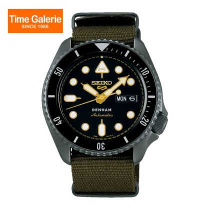 Seiko SRPL37K1 Denham Limited Edition Nylon Band Men Watch Seiko SRPL37K1 Denham Limited Edition Nylon Band Men Watch