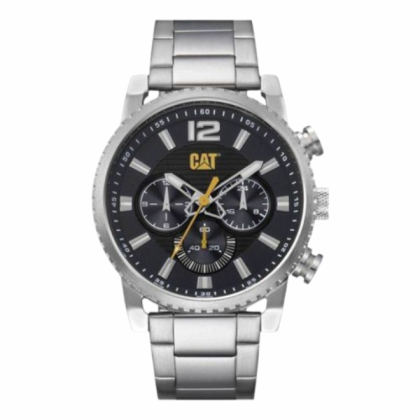 CAT Np Date Multi NP-149-11-132 Silver Stainless Steel Strap Men Watch CAT Np Date Multi NP-149-11-132 Silver Stainless Steel Strap Men Watch
