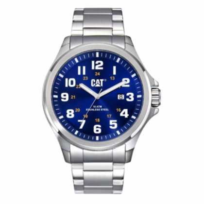 CAT Operator 48MM 1.2 PU-141-11-617 Silver Stainless Steel Analog Men Watch CAT Operator 48MM 1.2 PU-141-11-617 Silver Stainless Steel Analog Men Watch