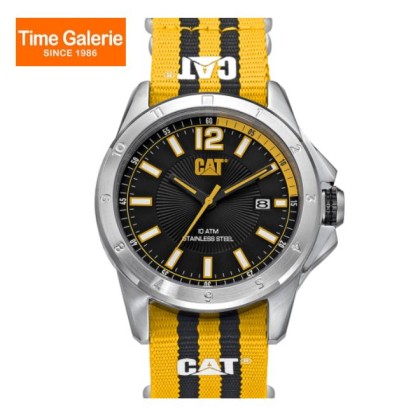 CAT BIG TWIST 24| YW-141-67-137 | Black Yellow Nylon Strap l | Analog Men Watch CAT BIG TWIST 24| YW-141-67-137 | Black Yellow Nylon Strap l | Analog Men Watch