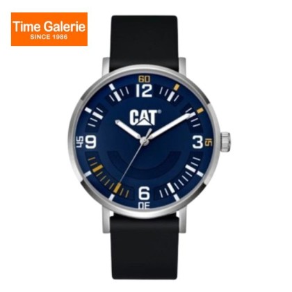 CAT ELLIPSE NQ-140-21-632 Blue Dial Black Silicone Strap Analog Men Watch CAT ELLIPSE NQ-140-21-632 Blue Dial Black Silicone Strap Analog Men Watch