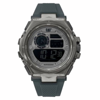 CAT HYBRID | OD-157-25-541 | Grey Silicone Strap | Digital Men Watch