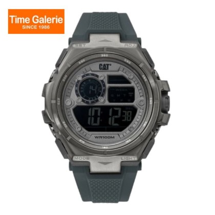 CAT HYBRID | OD-157-25-541 | Grey Silicone Strap | Digital Men Watch
