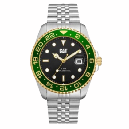 CAT R-TYPE 1.2 AO-141-11-123| Black Dial | Stainless Steel | Analogue Men Watch CAT R-TYPE 1.2 AO-141-11-123| Black Dial | Stainless Steel | Analogue Men Watch