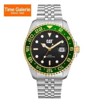 CAT R-TYPE 1.2 AO-141-11-123| Black Dial | Stainless Steel | Analogue Men Watch CAT R-TYPE 1.2 AO-141-11-123| Black Dial | Stainless Steel | Analogue Men Watch