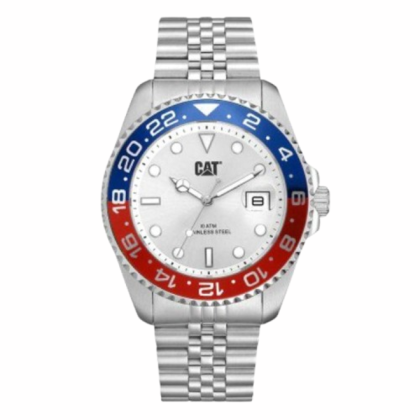 CAT R-TYPE 1.2 AO-141-11-222| Silver Dial | Stainless Steel | Analogue Men Watch CAT R-TYPE 1.2 AO-141-11-222| Silver Dial | Stainless Steel | Analogue Men Watch