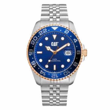 CAT R-TYPE 1.2 AO-141-11-629| Navy Blue Dial | Stainless Steel | Analogue Men Watch