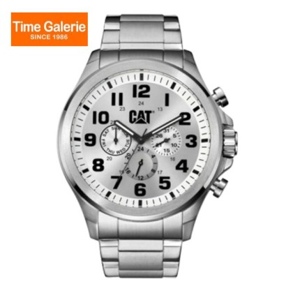 CAT Operator Multi PU-149-11-212T Silver Stainless Steel Strap Men Watch CAT Operator Multi PU-149-11-212T Silver Stainless Steel Strap Men Watch