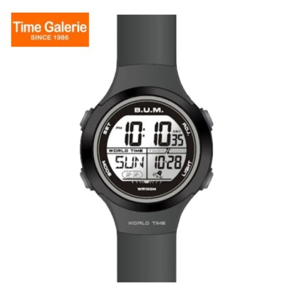 BUM BM06604 Digital Silver Dial Silicone Band Men Watch BUM BM06604 Digital Silver Dial Silicone Band Men Watch