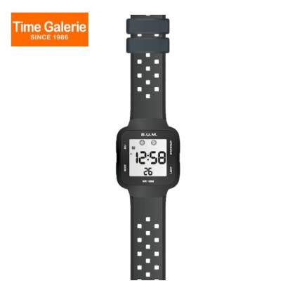 BUM BM07402 Digital Black Silicone Strap Women Watch BUM BM07402 Digital Black Silicone Strap Women Watch