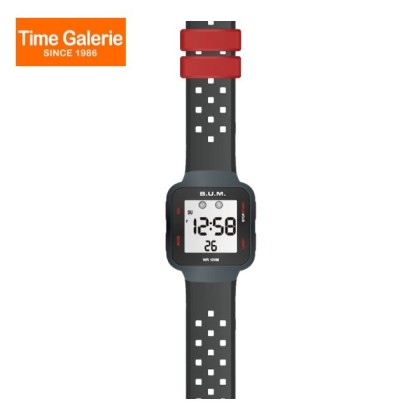 BUM BM07404A Digital Black Silicone Strap Women Watch BUM BM07404A Digital Black Silicone Strap Women Watch