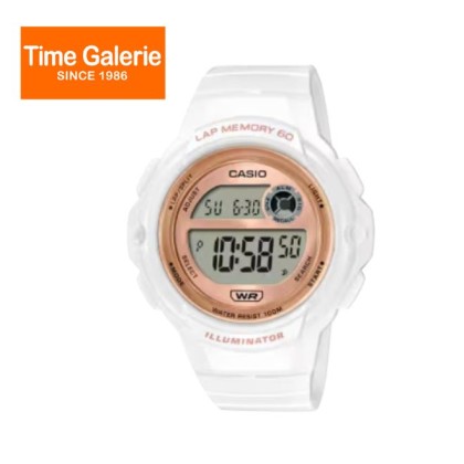 Casio General LWS-1200H-7A2V White Resin Band Women Watch Casio General LWS-1200H-7A2V White Resin Band Women Watch