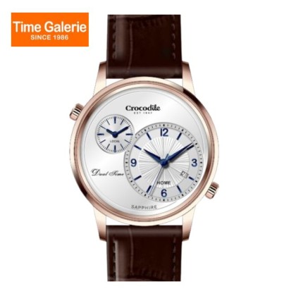 Crocodile CRDW5755.118 Brown Leather Strap Men Watch