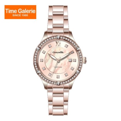 Crocodile CRDW8125.378 Rose Gold Dial Stainless Steel Women Watch Crocodile CRDW8125.378 Rose Gold Dial Stainless Steel Women Watch