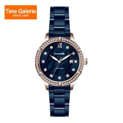 Crocodile CRDW8123.358 Blue Dial Stainless Steel Women Watch Crocodile CRDW8123.358 Blue Dial Stainless Steel Women Watch