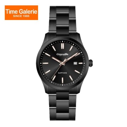 Crocodile CRDW8143.128 Black Dial Stainless Steel Men Watch