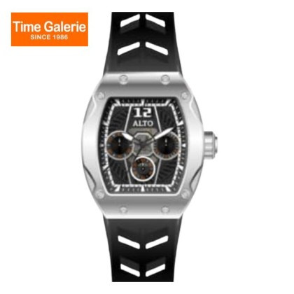 Alto ALT-EE01-SL-BK Analog Silicone Strap Men Watch Alto ALT-EE01-SL-BK Analog Silicone Strap Men Watch