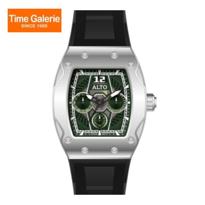Alto ALT-EE02-SL-GN Analog Silicone Strap Women Watch