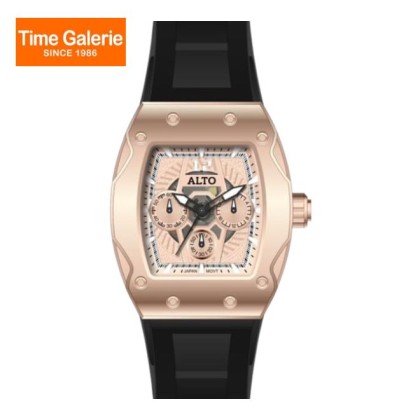 Alto ALT-EE02-RG-RG Analog Silicone Strap Women Watch