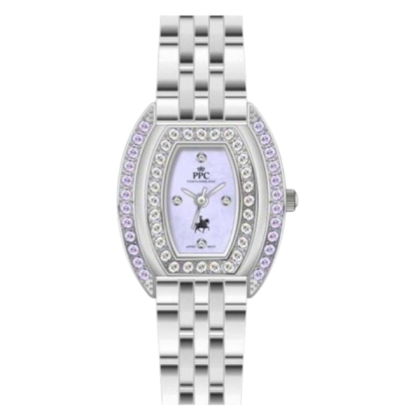 Paris Polo Club PPC-EB04-SL-PR-PR Purple Dial Stainless Steel Women Watch Paris Polo Club PPC-EB04-SL-PR-PR Purple Dial Stainless Steel Women Watch