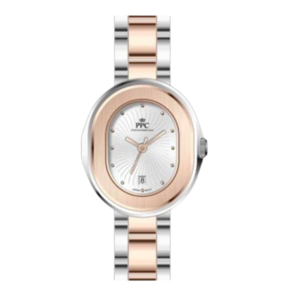 Paris Polo Club PPC-EB07-SR-WE White Dial Stainless Steel Women Watch