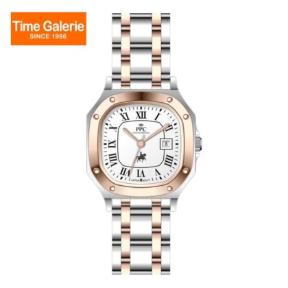 Paris Polo Club PPC-EC01-SR-WE White Dial Stainless Steel Women Watch
