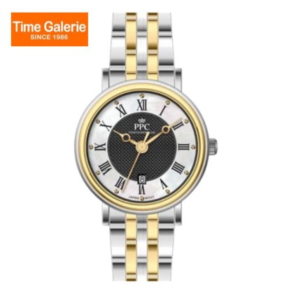 Paris Polo Club PPC-EC02-SG-BK Black Dial Stainless Steel Women Watch Paris Polo Club PPC-EC02-SG-BK Black Dial Stainless Steel Women Watch
