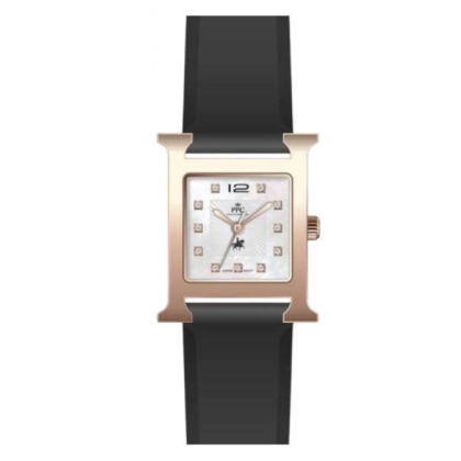 Paris Polo Club PPC-EC13-RG-WE White Dial Silicone Strap Women Watch Paris Polo Club PPC-EC13-RG-WE White Dial Silicone Strap Women Watch