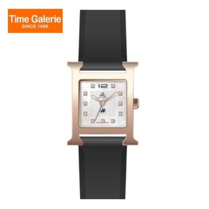 Paris Polo Club PPC-EC13-RG-WE White Dial Silicone Strap Women Watch Paris Polo Club PPC-EC13-RG-WE White Dial Silicone Strap Women Watch