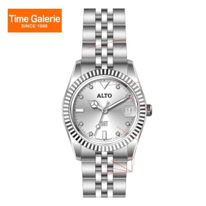 Alto ALT-EE04-SL-SL Analog Stainless Steel Women Watch