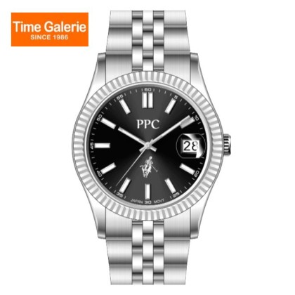 Paris Polo Club PPC-EE01-SL-BK Analog Men Watch Paris Polo Club PPC-EE01-SL-BK Analog Men Watch