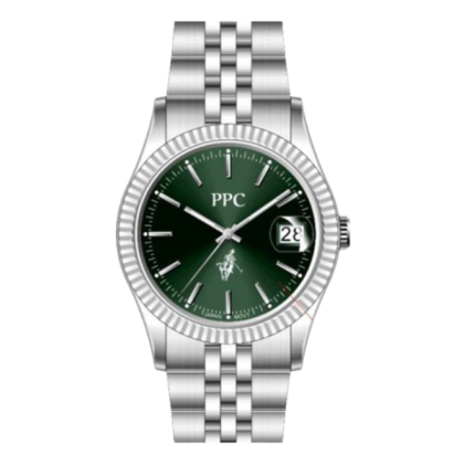 Paris Polo Club PPC-EE02-SL-GN Analog Men Watch Paris Polo Club PPC-EE02-SL-GN Analog Men Watch