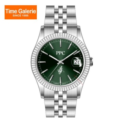 Paris Polo Club PPC-EE02-SL-GN Analog Men Watch Paris Polo Club PPC-EE02-SL-GN Analog Men Watch