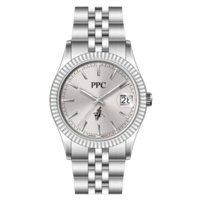 Paris Polo Club PPC-EE02-SL-GY Analog Men Watch Paris Polo Club PPC-EE02-SL-GY Analog Men Watch