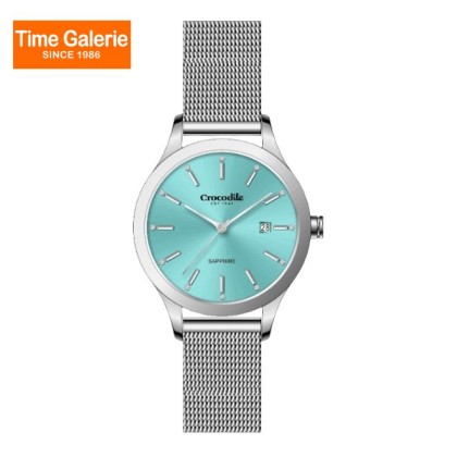 Crocodile CRDW8022.358 Blue Dial Mesh Stainless Steel Men Watch