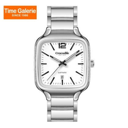 Crocodile CRDW8092.118 White Dial Stainless Steel Men Watch